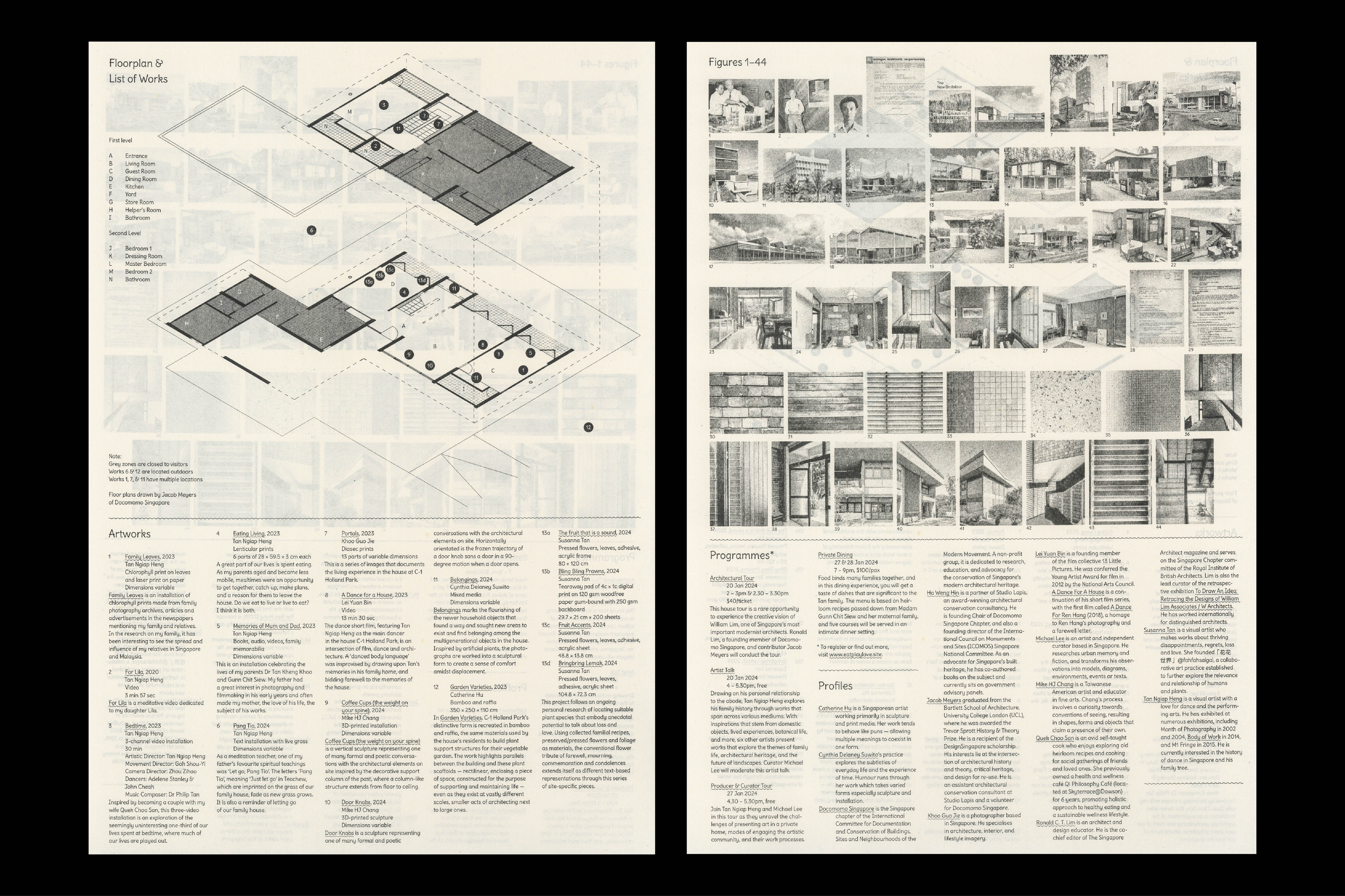912 Eat Play Love (exhibition handout), for Michael Lee and Tan Ngiap Heng